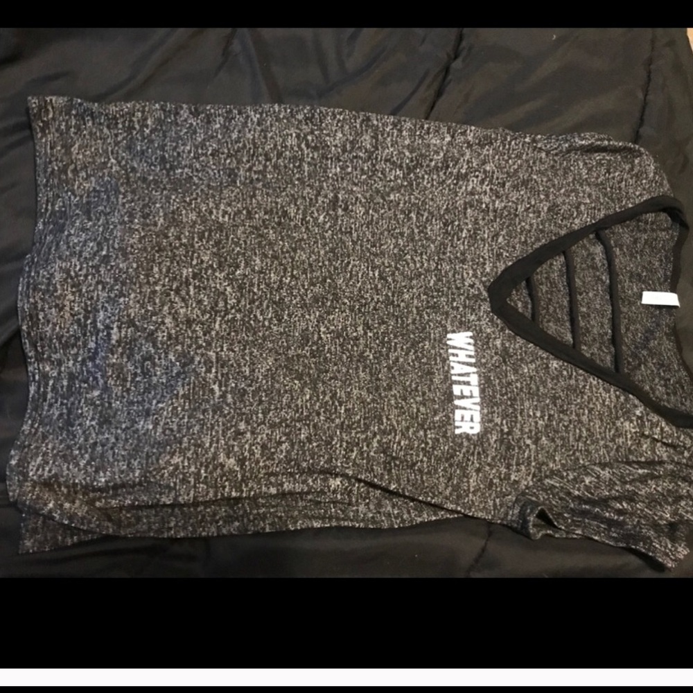 V neck T-shirt (WHATEVER)